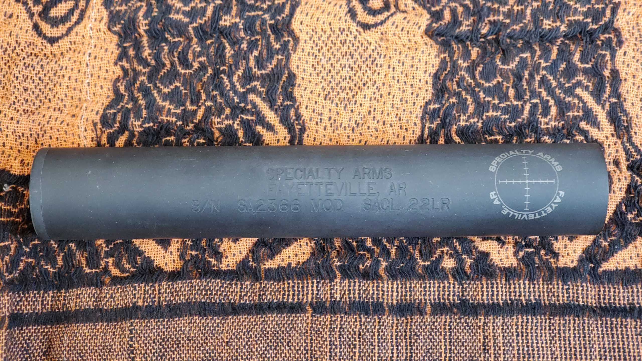 Specialty Arms .22LR Silencer – Suppressor-1